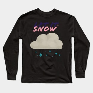 Cloud of Snow Long Sleeve T-Shirt